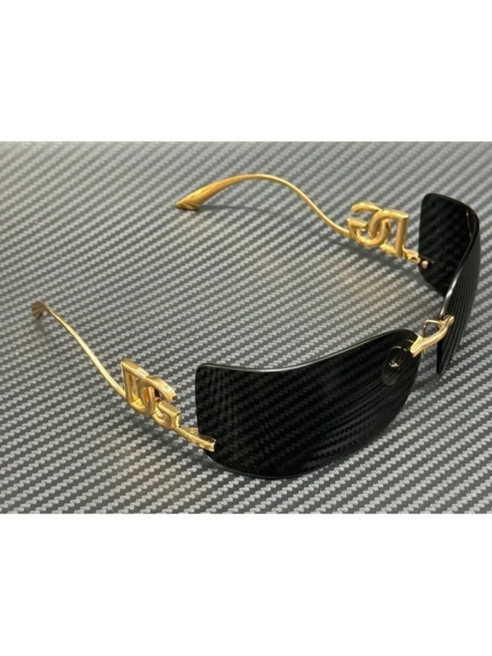 New Dolce & Gabbana Women Gold Sunglasses 79-13-110
